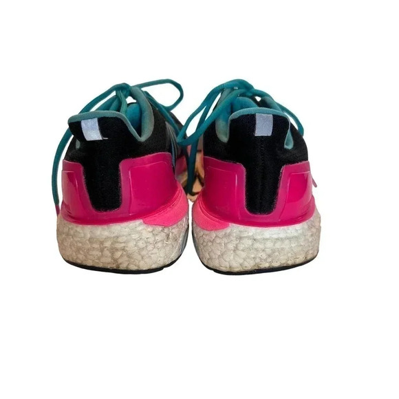Adidas Supernova Boost ST black pink teal women's 8.5‎ sneakers - Picture 4 of 7